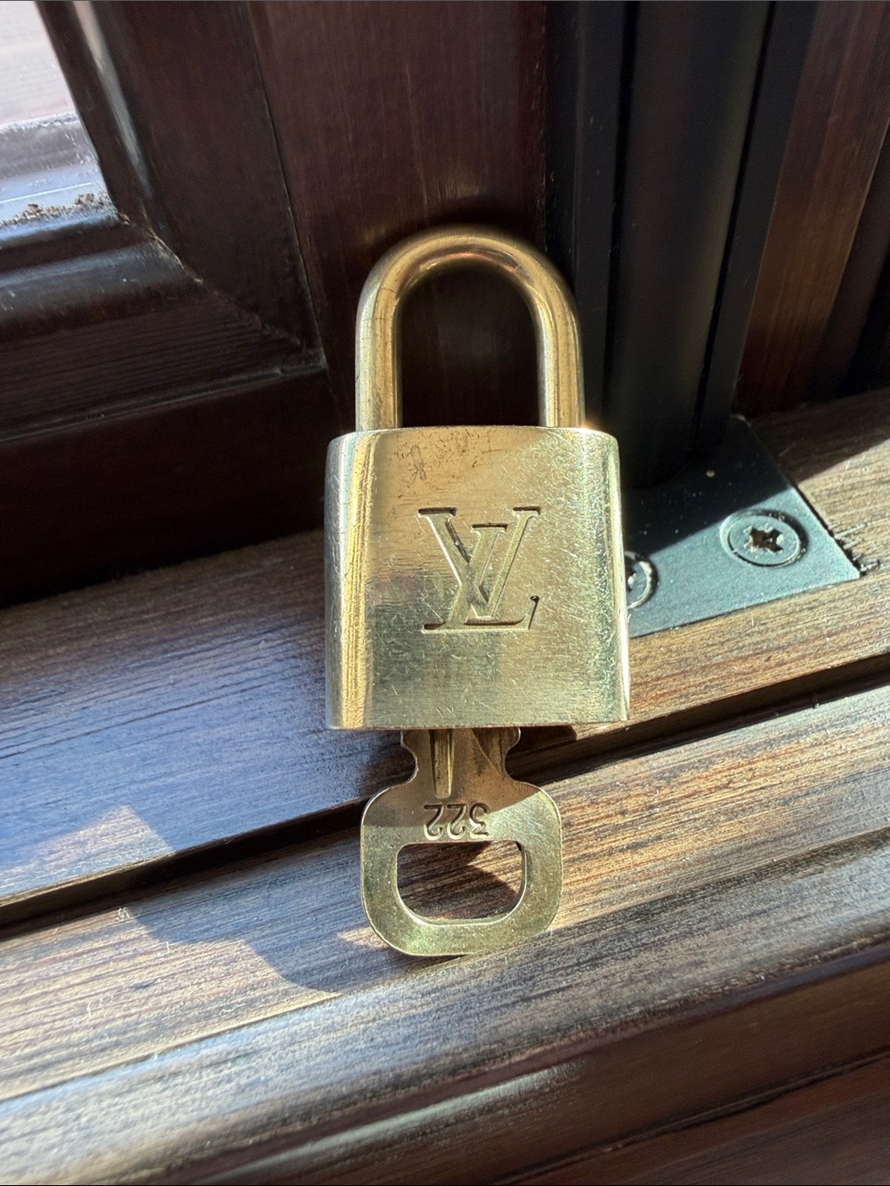 “Authentic Louis Vuitton Lock And Key 🔐